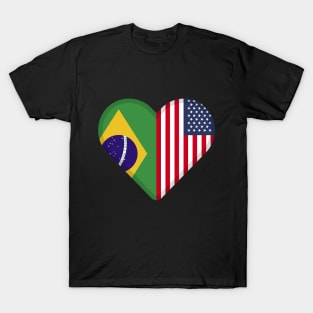 half brazilian, half american T-Shirt